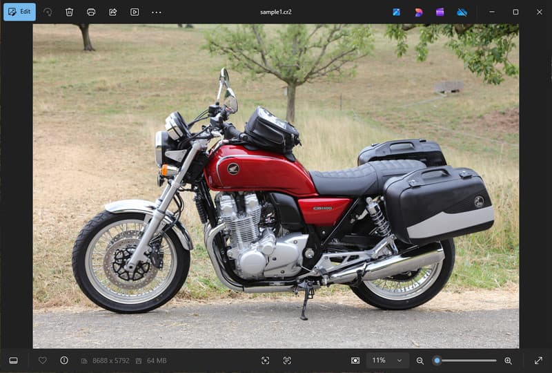 Sample CR2 Image