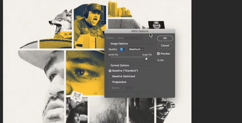 Photoshop JPEG-alternativer