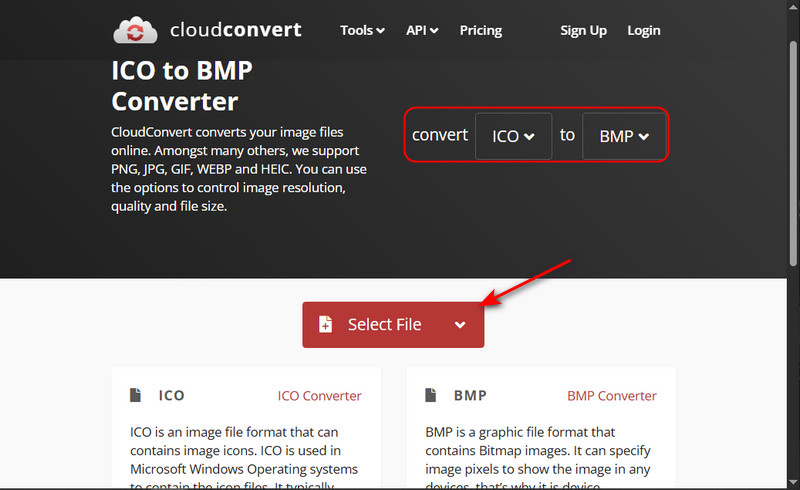 Cloudconvert 导入文件