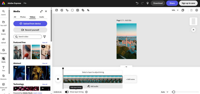 Adobe Ekspres