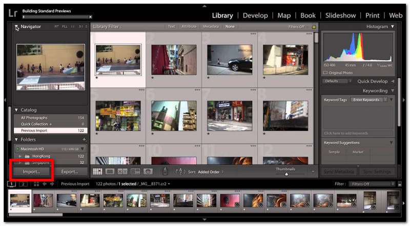 Impor Adobe Lightroom