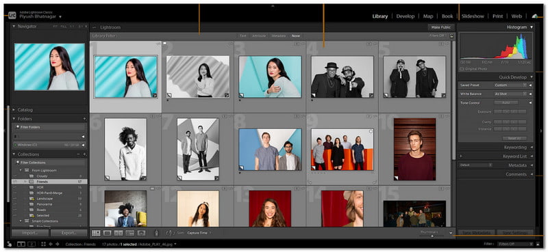 Modul Perpustakaan Adobe Lightroom