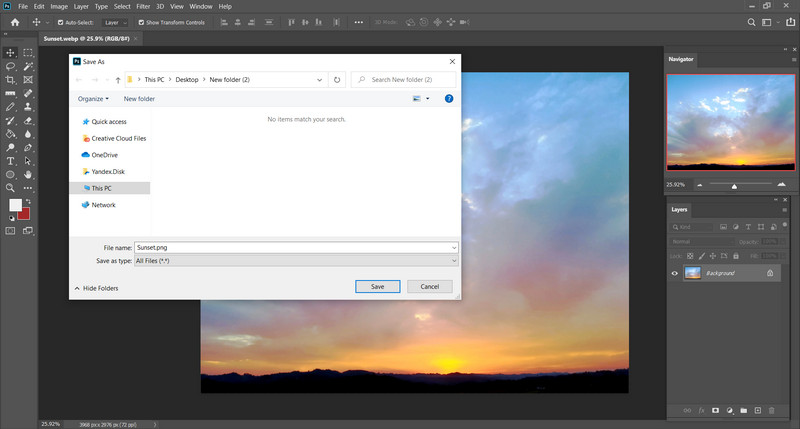 Photoshop Save