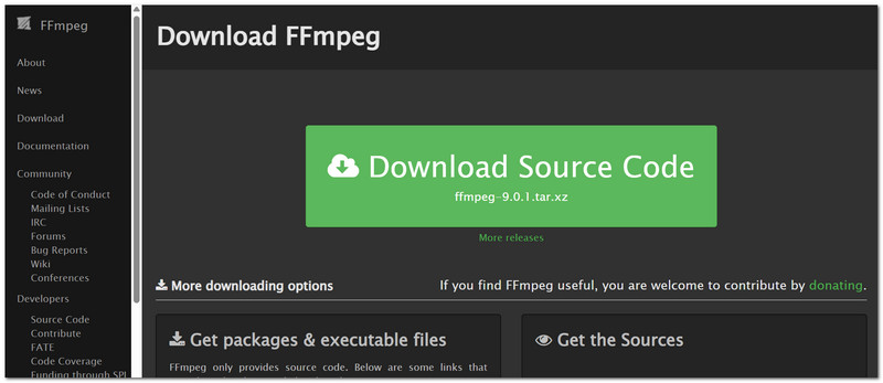 Download Ffmpeg Packet