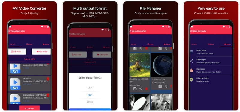 AVI से MP4 कन्वर्टर ऐप