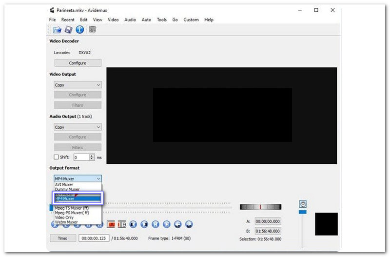 Avidemux enkel programvaremetode