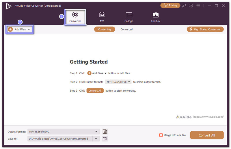 Importer MKV-videoen din