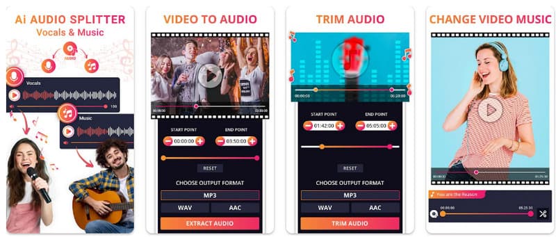 Extraktor zvuku pro Android