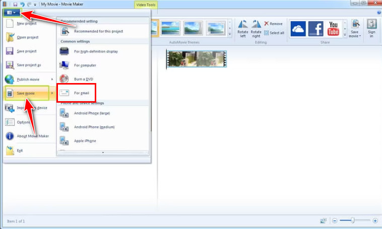 Export As MP4 WMM