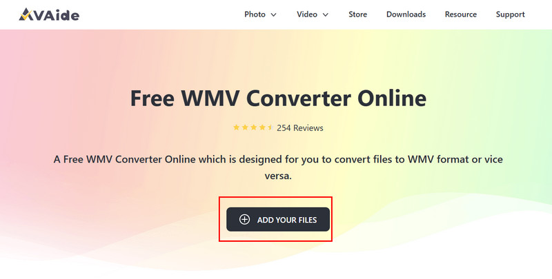 Upload MP4 to Convert