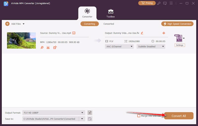 Export FLV Files