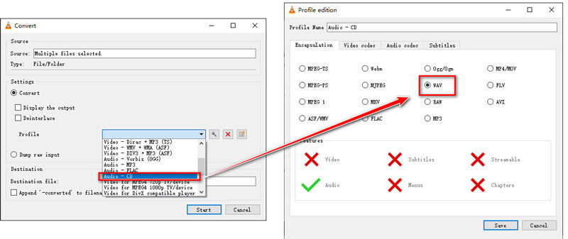 VLC Çıkış Oynatıcısı