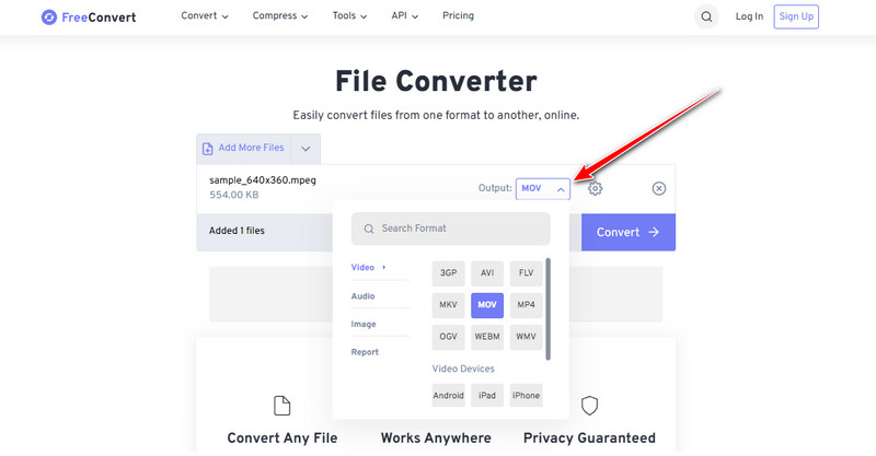 Δωρεάν μετατροπή Mpeg σε Mov