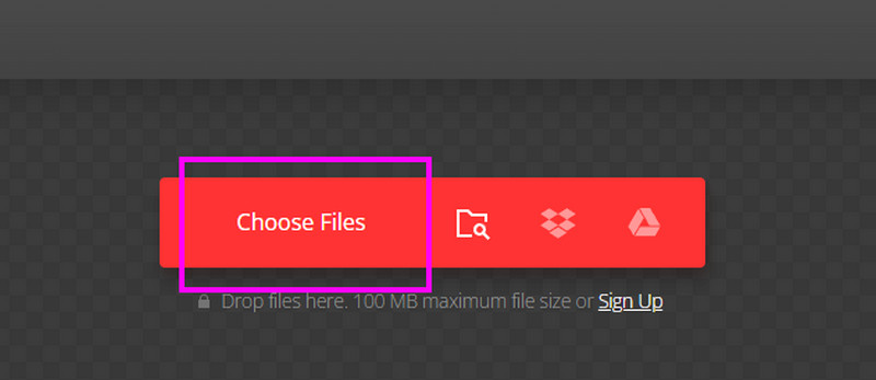 Choose Files Convertio