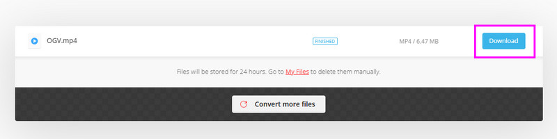 Download Button Convertio