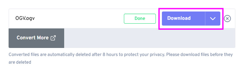 Download Button Freeconvert