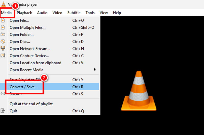 Media Section Convert Save VLC