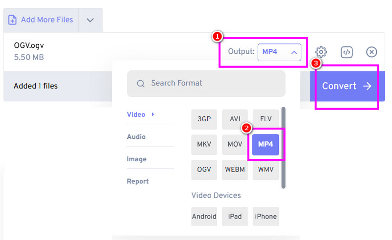 Output MP4 Convert-freeconvert