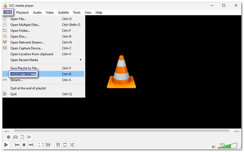 Scegli Converti Salva