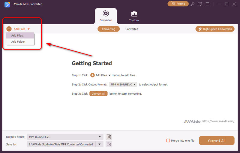 Add Webm Files To Avaide
