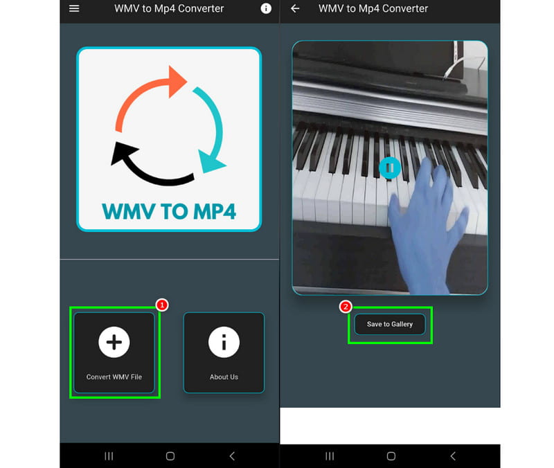 Convertește WMV în MP4 pentru Android