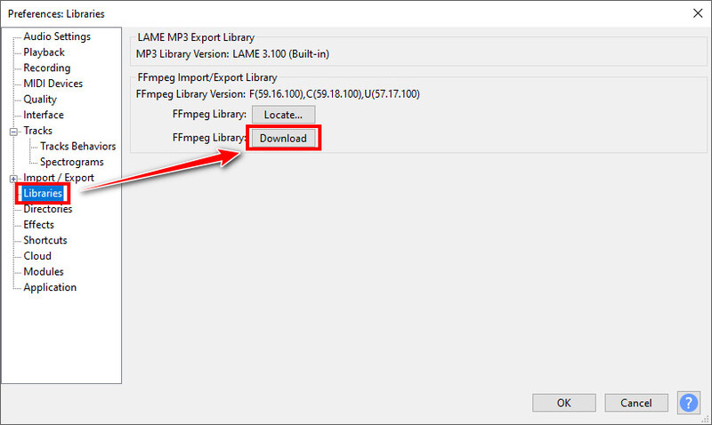 Audacity Download FFmpeg