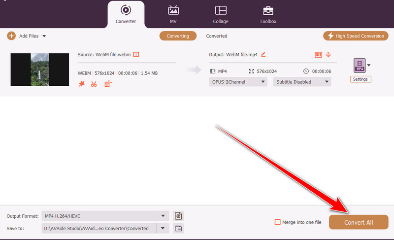 Convert All Save Video Avaide