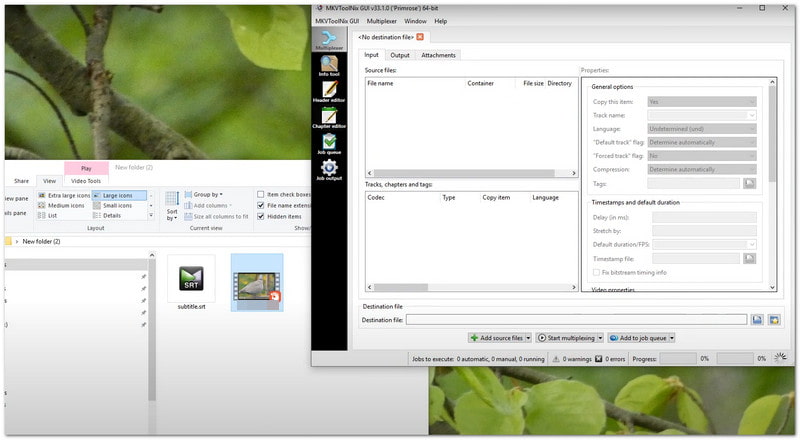 MKVtoolnix Remux M4v till MKV
