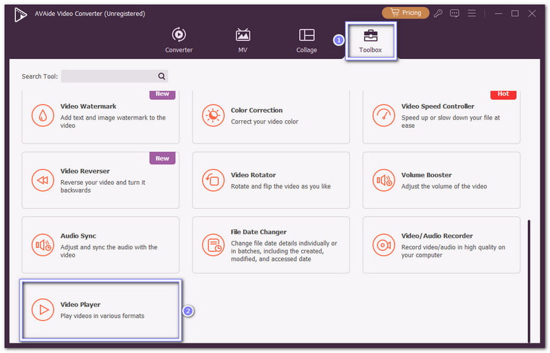 Seleccionar reproductor de vídeo