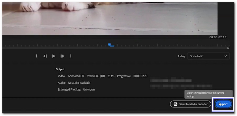 Create GIF From WEBM