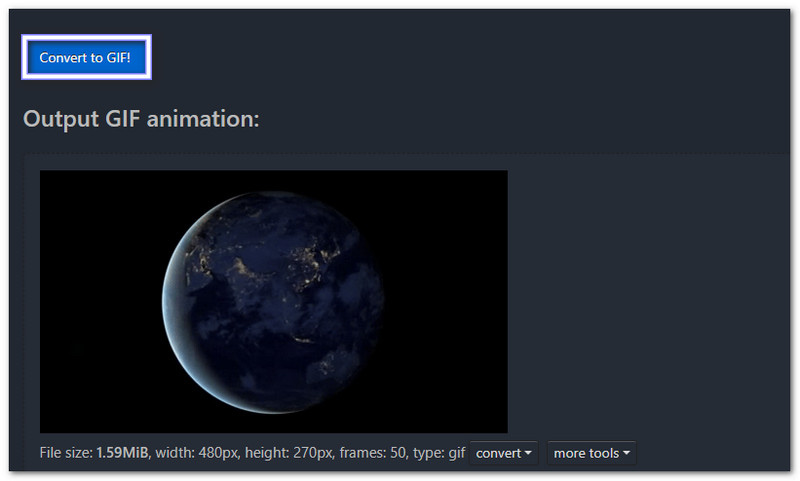 See Output GIF Animation