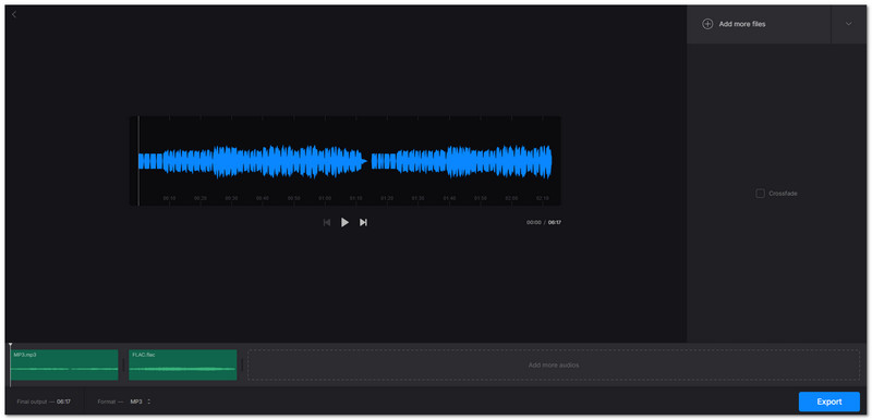 Clideo Top Audio Joiner Online