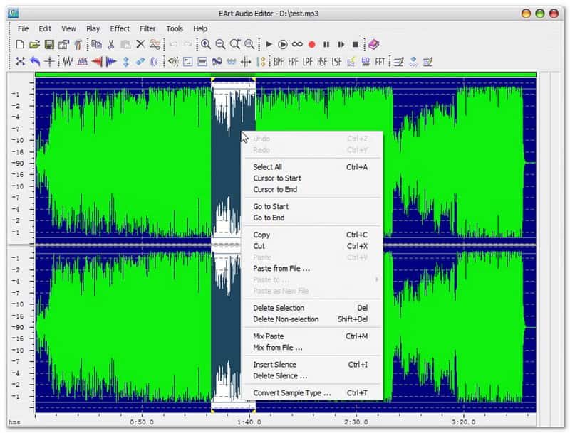Ear Media Audio Editor — лучшая программа для объединения аудиофайлов на компьютере.