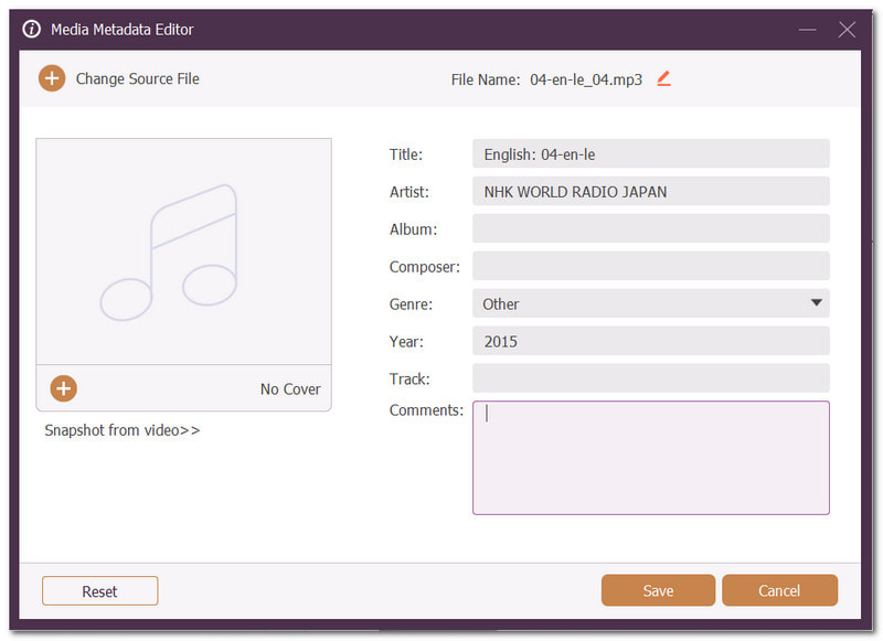Avaide Metadata Editor