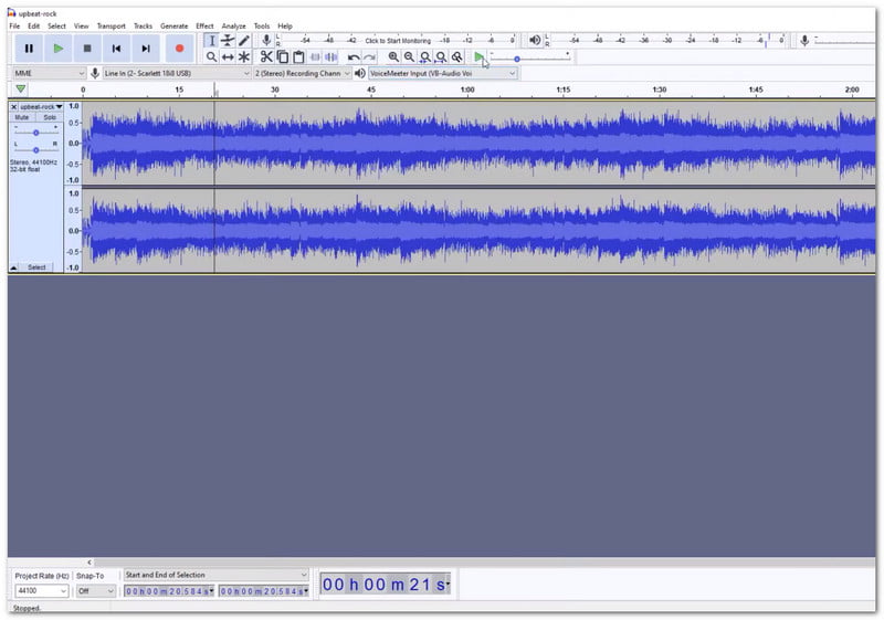 Audacity è il miglior editor musicale gratuito e open source.