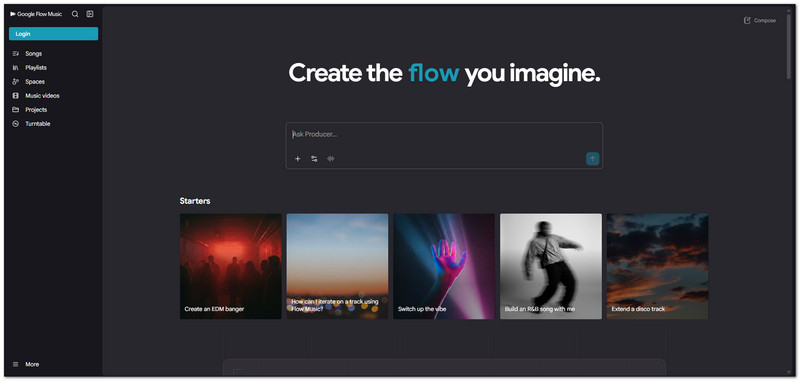 Google Flow Music: la migliore generazione e modifica di musica tramite intelligenza artificiale.