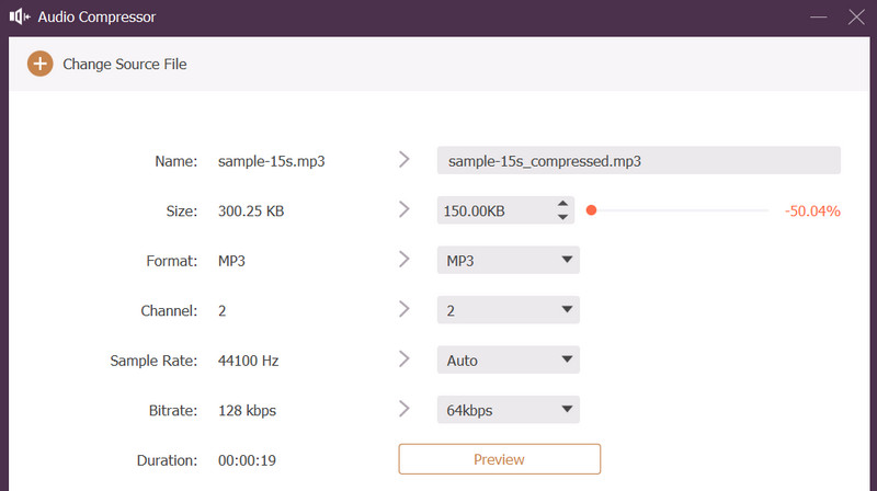 ضبط إعدادات الضغط