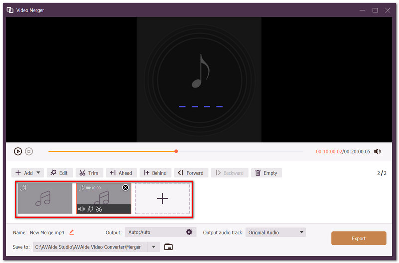 Avaide Audio Merge