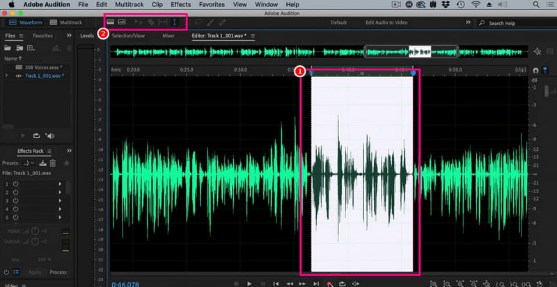 Edit Recordings Using Adobe Audition