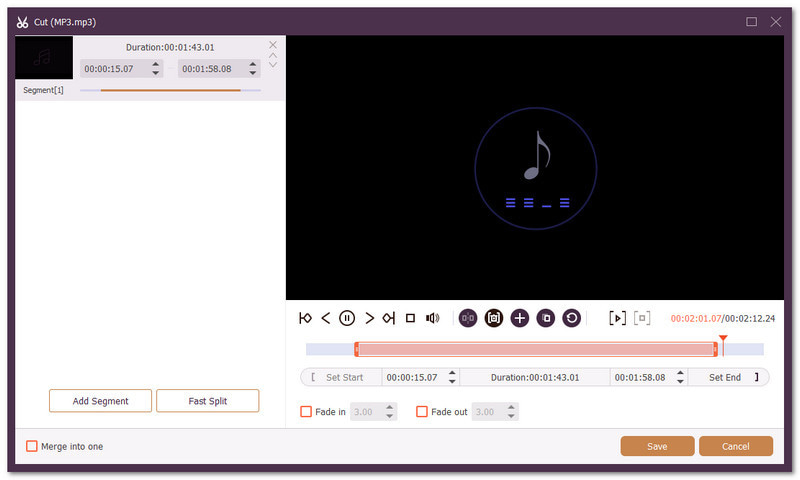 ממיר וידאו של AVAide חותך MP3 מוביל בשולחן העבודה