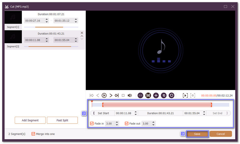 גזור קובץ MP3