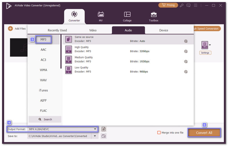 שמור קובץ MP3 ערוך
