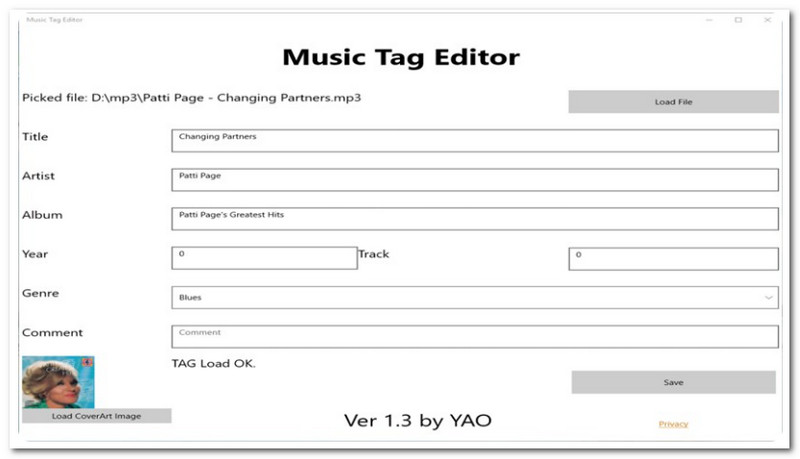 Music Tag Editor