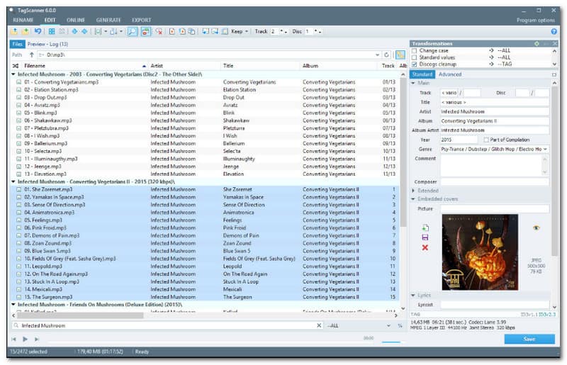 Tagscanner Tag Editor