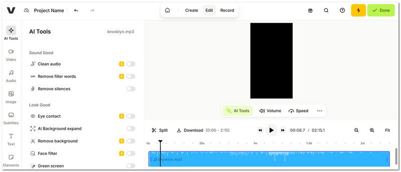 Veed Ogg Editor