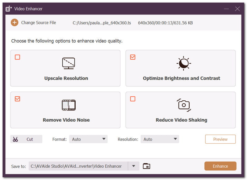 Avaide Video Converter Enhancer