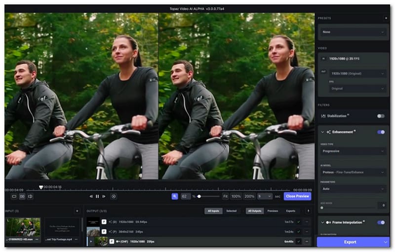 Videoclip Topaz Ai