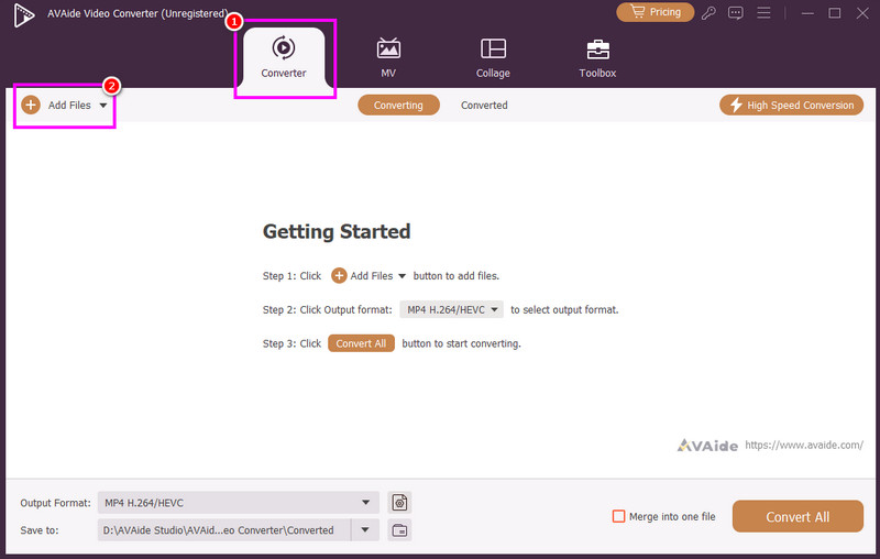 Konverter Tambahkan File Tersedia
