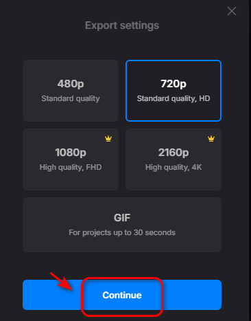 Kies de instelling en ga verder