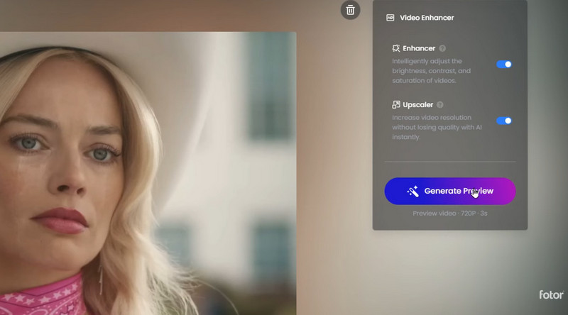 Fotor AI Video Upscaler